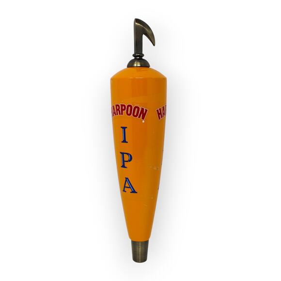 Harpoon Brewery IPA Craft Draft Beer Tap Handle 10" Marker Hook Windsor Boston - Picture 4 of 7